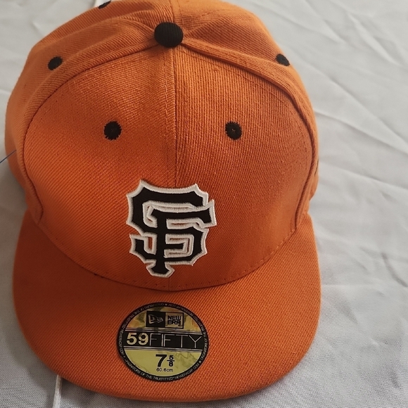 New Era Giants Orange Baseball Cap - Picture 1 of 7